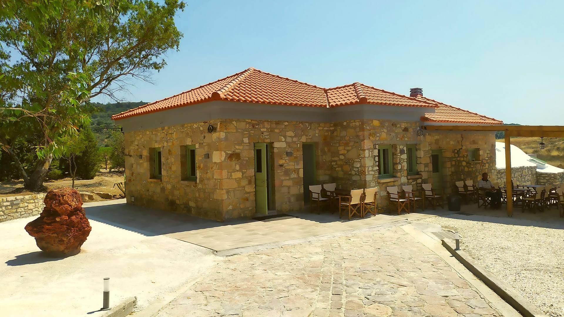 Το ανακαινισμένο κτίριο των Ιαματικών Πηγών "Ιπποκράτης"